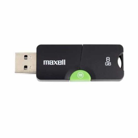 Memorie flash Maxell Flix 8GB, USB 2.0, negru